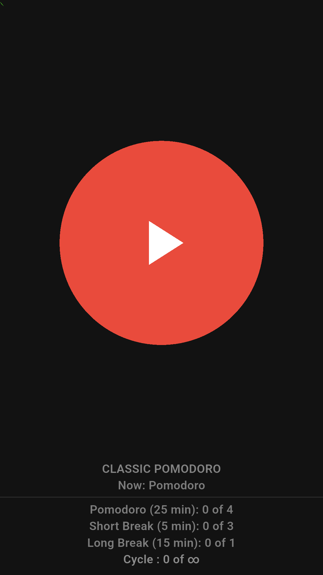Pomodoro Now! Screenshot